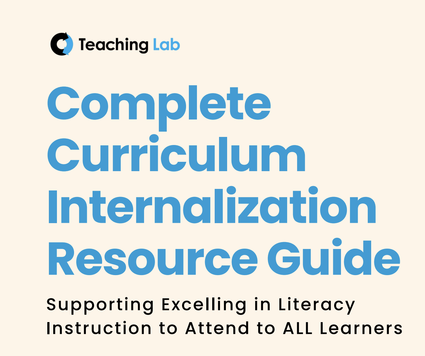 Complete Curriculum Internalization Resource Guide